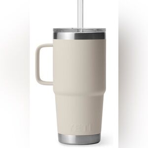 Yeti Rambler 25 Oz Straw Mug Caupe Taupe